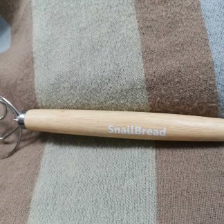 SnailBread, Dough Whisk - LARGE 13.5” Stainless Steel Dutch Style bread dough whisk for pastry, pizza. Great alternatives to a blender, mixer or hook - Image 2