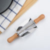 Creative Wooden Handle Stainless Steel Triangle Rolling Dough Cutter for Making Croissant Triangle Rolling Knife For Croissant Bread - Image 3