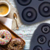 Chefast Non-Stick Donut Pan Combo Kit: BPA-Free Large and Mini Silicone Doughnut Pans, 5 Pastry Bags, and Spatula - Baking Molds for Full-Size and Small Donuts - Baked Doughnuts and Bagels Maker Set - Image 4