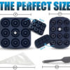 Chefast Non-Stick Donut Pan Combo Kit: BPA-Free Large and Mini Silicone Doughnut Pans, 5 Pastry Bags, and Spatula - Baking Molds for Full-Size and Small Donuts - Baked Doughnuts and Bagels Maker Set - Image 7