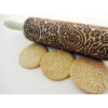 Flower Paisley Wood Rolling Pin Embossing Baking Cookies Biscuit Fondant Christmas Kitchen Tool - Image 4