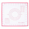 Silicone Baking Mat Pastry Rolling Mat Non-Stick Large with Measurements Scraper Gift Reusable Flexible Easy to Clean BPA Free for Fondant Pizza Breads 60 x 40cm - Image 4