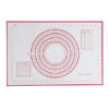 Silicone Baking Mat Pastry Rolling Mat Non-Stick Large with Measurements Scraper Gift Reusable Flexible Easy to Clean BPA Free for Fondant Pizza Breads 60 x 40cm - Image 5