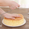 1 Pcs Adjustable DIY Double Slice Bread Cutter Durable Leveler Stainless Steel Cake Baking Tools Kitchen Gadget - Image 4