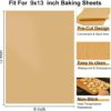200pcs Parchment Paper Sheets for Baking, 200 Pcs 9x13 Inch Precut Non-Stick Parchment Paper for Baking Cooking Grilling Air Fryer Liners Steaming Bread Cup Cake Cookie - Image 4