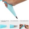 32-Piece Cake Decorating Tools Supplies Kit 24 Numbered Icing Tips with 2 Pastry Bags, 3 Icing Smoothers, 1 Flower Nail and 2 Reusable Couplers for Baking Supplies - Image 2