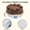Cake Decorating Supplies 283 PCS KAMIDA Cake Decorating Tools with Rotating Turntable Stand, Leveler, Icing Tips,Disposable Bags,Chocolate Mold, Cake Decorating Kits for Beginners and Pro Cake Lovers - Image 2