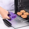 Gants Four, 1 Pièces Gant Cuisine, Gants Anti Chaleur, Gant Anti Chaleur Four, 1 Maniques Cuisine et 2 Doigt Disolation Thermique en Silicone, pour Micro-ondes, Barbecue, Cuisson, Grillage - Image 5