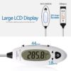 Long Cooking Thermometer Temperature Probe Digital Kitchen Thermometer Instant Read 5 Seconds LCD Large Screen Meat, Barbecue, Pastry, Bath Water Thermometer - Image 6