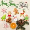 Christmas Cookie Cutter Set, 5 Pack Stainless Steel Christmas Cookie Cutters Shapes, Christmas Biscuit Pastry Baking Cutters Snowflake Christmas Tree Reindeer Gingerbread Man Snowman for Kids - Image 3