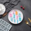 26 English Letters Silicone Cake Molds Cupcake Jelly Candy Fondant Cake Decoration Handmade Baking Mold Chocolate Mould Candy Making Supplies 3D Alphabet Letter Desserts Gum Paste Soap Mould Set 2Pcs - Image 5