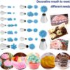 Cake Decorating Tools Set- 55 PCS Icing Tips-Piping Cake Nozzle. Supplies Frosting Tools Set for Cupcakes Cookies Tools. Making Cookies Kit - Image 3