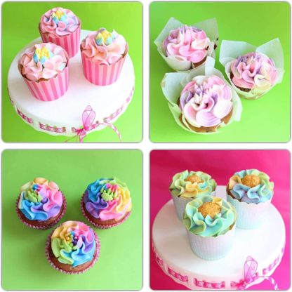 3pcs New Ball Russian Stainless Steel Tips Tulip Sphere Whip Cream Buttercream Icing Piping Nozzles DIY Baking Tools Small Torch for Decoration Cupcake Fondant Cake or any Pastry (3 pcs Ball Russian tips) - Image 4