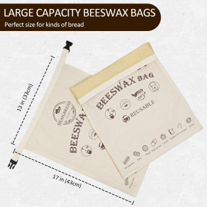 large beeswax bags